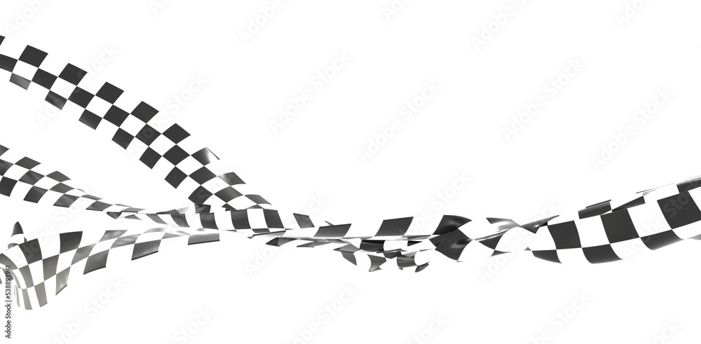 Naklejka premium finish flag transparent 3d digital