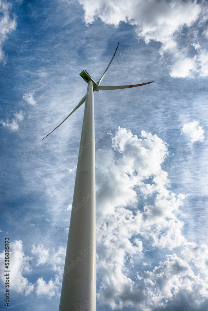 Fototapeta premium An alternative type of electrical generation using a wind power generator
