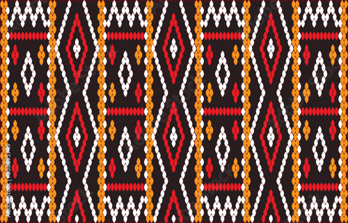 Moroccan seamless pattern in vector format, abstract geometric background image, fabric textile pattern.
