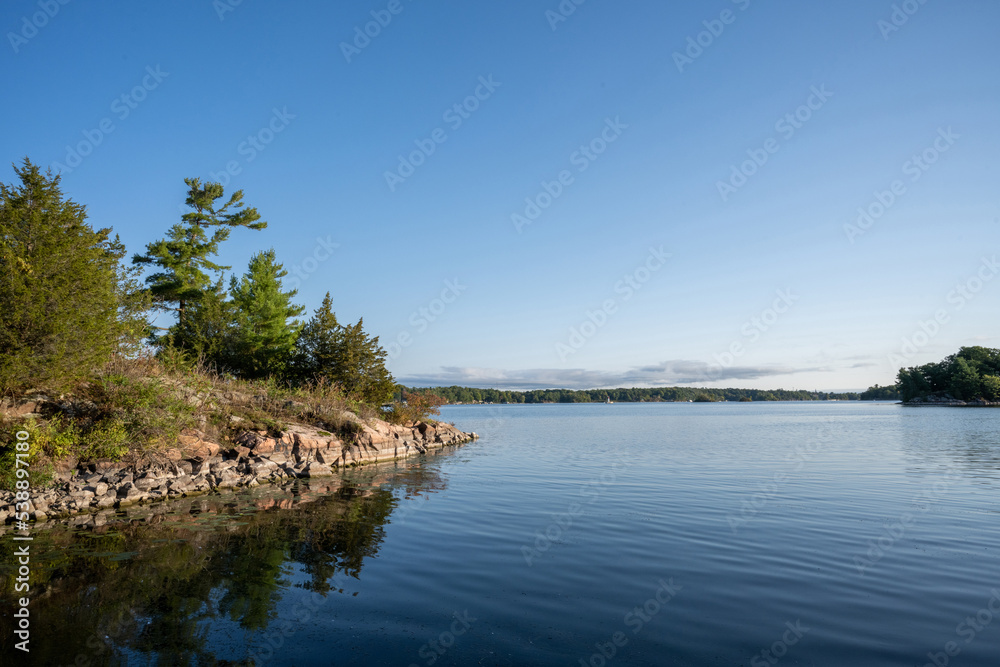 Beau Rivage Island overlooking the St. Lawrence River Beau Rivage Island overlooking the St. Lawrence River