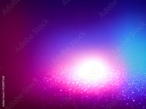 Abstract pink and blue particle background 3d illustration