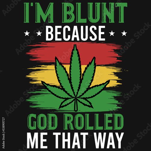 Vintage Weed tshirt design