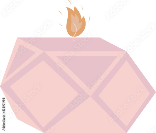 Aromatherapy Polygon Handmade Paraffin Scented Candle