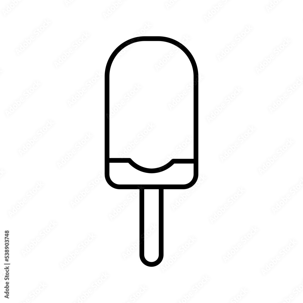 ice creams line icon ice creams line icon