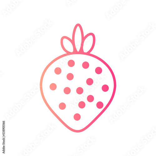 fruit gradient icon