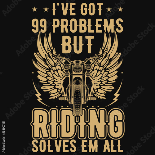 Motorcycle riders tshirt design