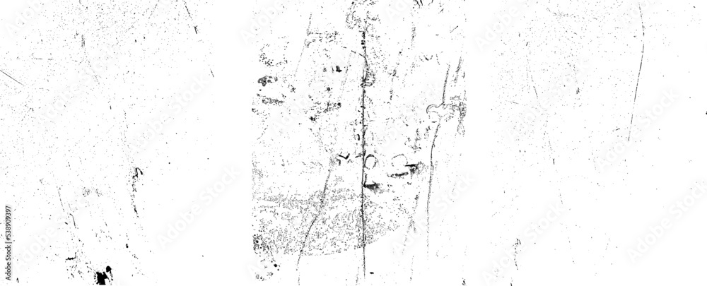 Grunge Urban textures set. Three vector textures.Dust Overlay Distress Grain ,Simply Place textures over any Object to Create grungy Effect .abstract,splattered , dirty, texture for your design. 