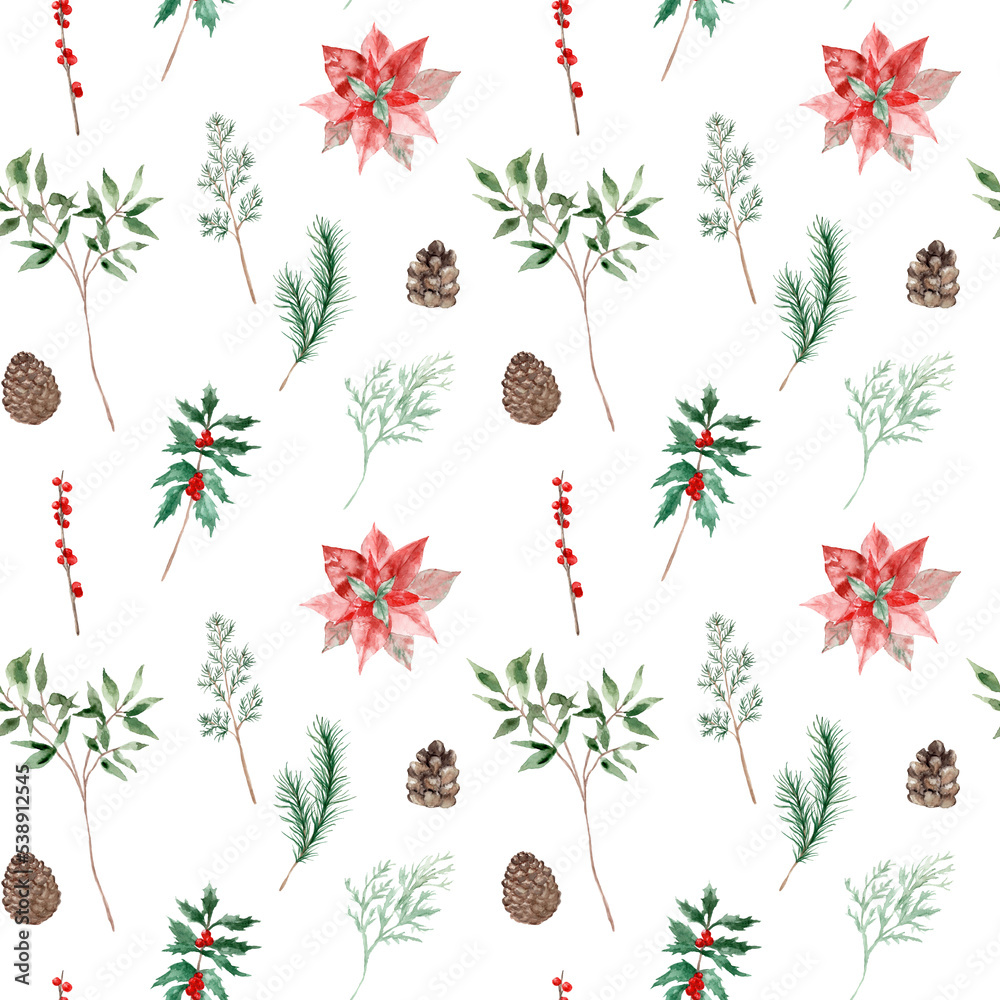 Watercolor christmas bunny. Chinese new year black rabbit. Watercolor, Christmas cute bunny Holiday seamless, pattern, Forest woodland rabbit art Winter new year poster portrait kids symbol decor Watercolor christmas bunny. Chinese new year black rabbit. Watercolor, Christmas cute bunny Holiday seamless, pattern, Forest woodland rabbit art Winter new year poster portrait kids symbol decor