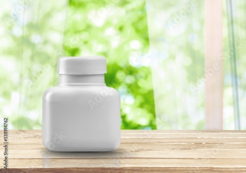 Classic medical blank bottle for pills