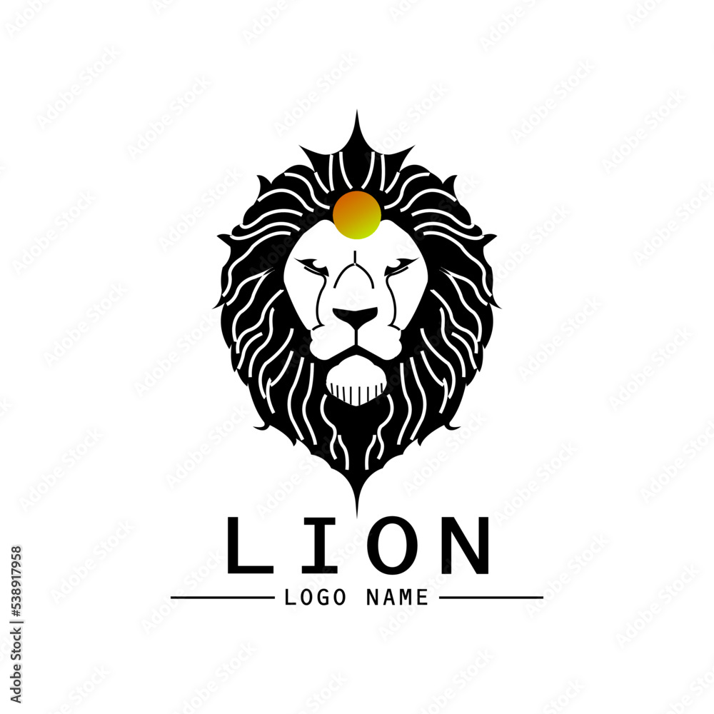 head of lion logo