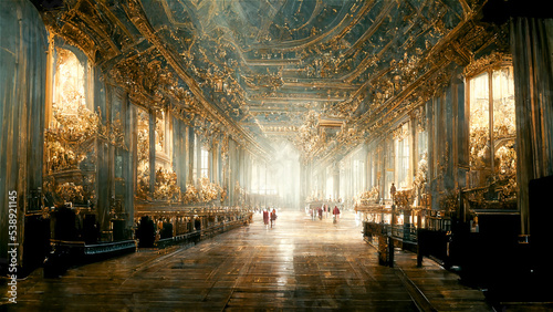 Fotografie, Obraz Versailles like palace