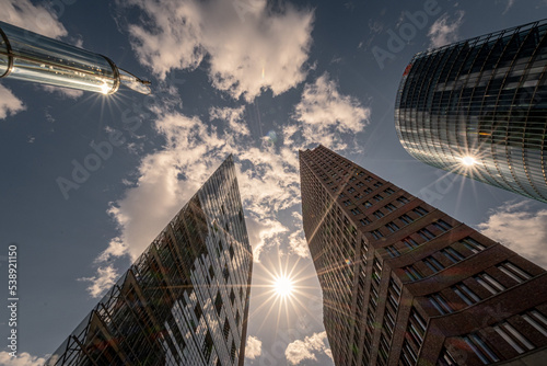 Canvas Print Lookup am Potsdamer Platz