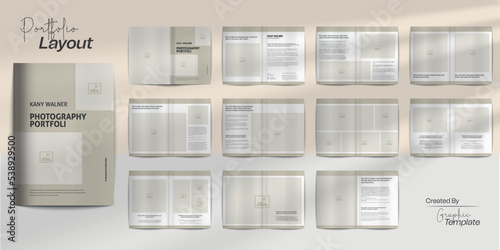 Photography Portfolio Layout Portfolio Design Template Architecture Portfolio
