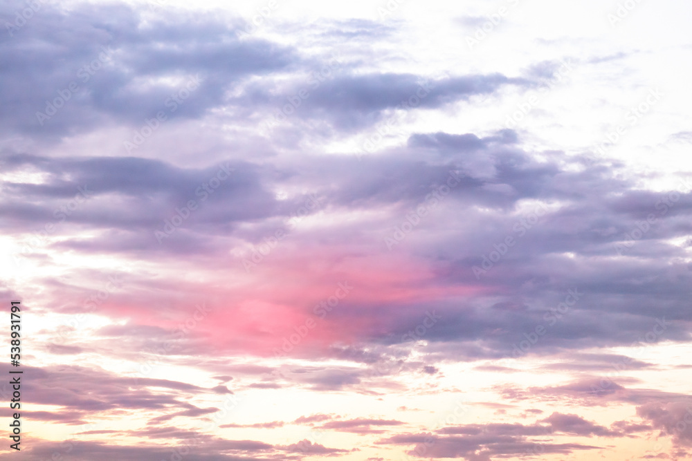 Pink sunset sky sunrise clouds