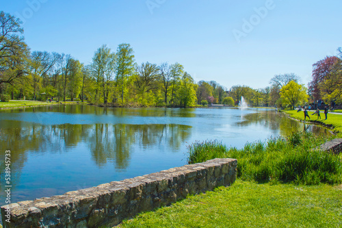 Sparziergang im Kurpark Bad Salzuflen