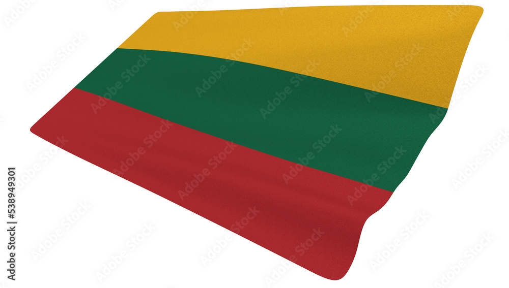Obraz premium Flag Lithuania