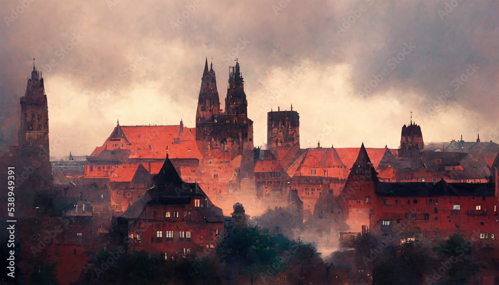 nuremberg cityscape wallpaper