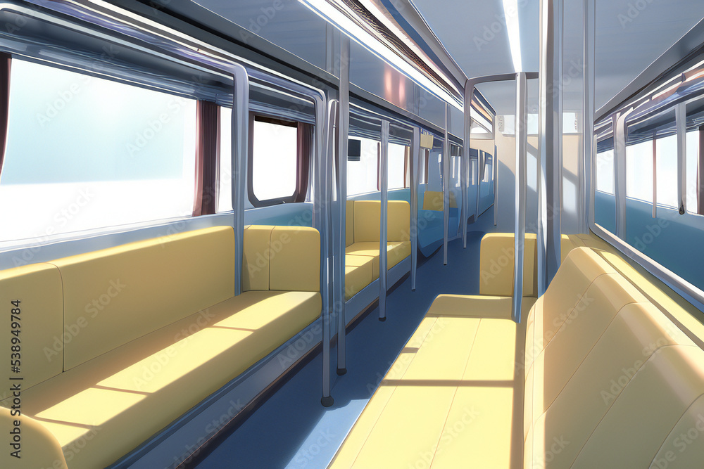 Metro Train Interior Metro Train Interior