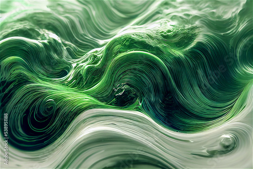 Green background