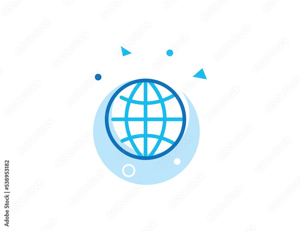 globe Stroke Line Icon globe Stroke Line Icon