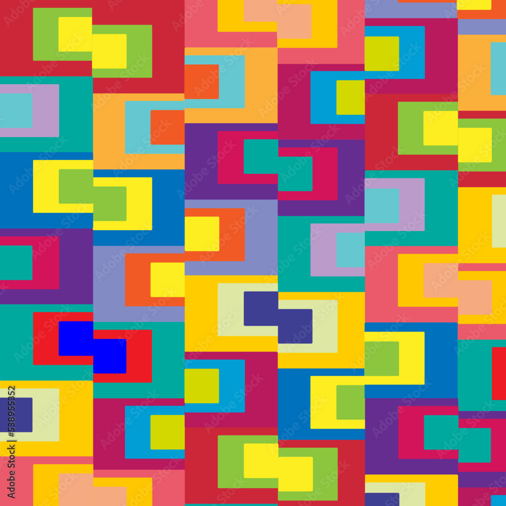 Fondo geométrico abstracto de colores alegres. Fondo geométrico abstracto de colores alegres.