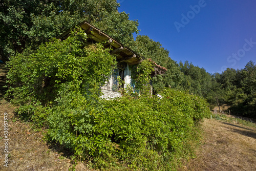 Capanna abbandonata sull'appennino bolognese