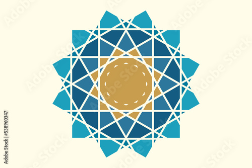 LOGO can be made, colorful floral pattern.