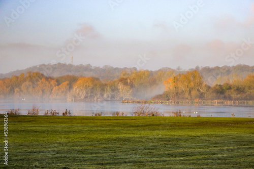 Misty Autumn Morning 