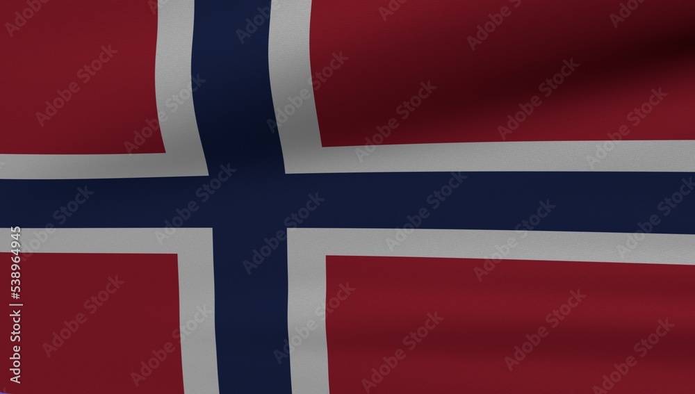 Obraz premium Flag Norway