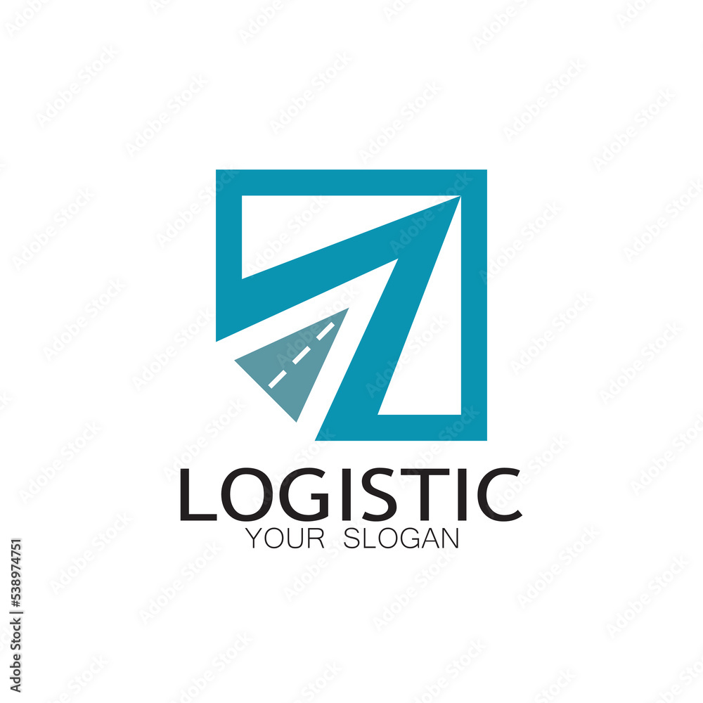 logistics logo icon illustration vector design distribution symbol delivery of goods economy finance logistics logo icon illustration vector design distribution symbol delivery of goods economy finance
