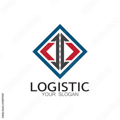 logistics logo icon illustration vector design distribution symbol delivery of goods economy finance Free Download logistics logo icon illustration vector design distribution symbol delivery of goods economy finance - GFXLoad