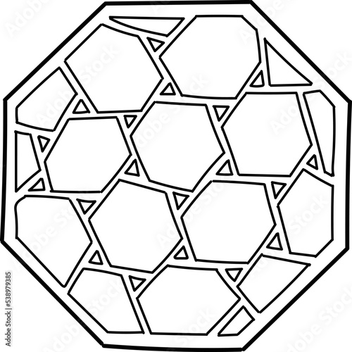 sacred geometry crown chakra lotus sunflower mandala vector illustration.