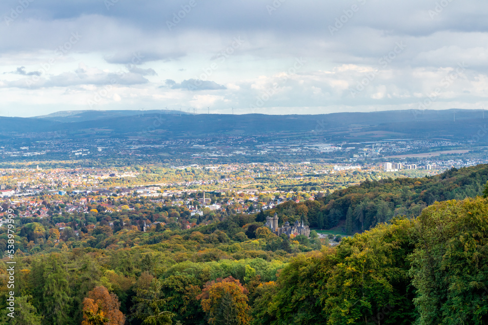 Herbstspaziergang durch den wunderschönen Bergpark Kassel Wilhelmshöhe - Hessen - Deutschland