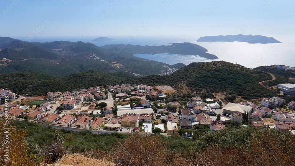 Kas is a tourism paradise at the foot of the Taurus Mountains of the Mediterranean. Kas county incoming tourists, hold them they are enthralled by its natural beauty and inspiring views.