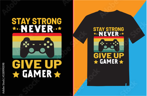 my bast gaming t-shirt design