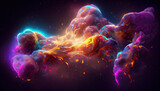 Space abstract background