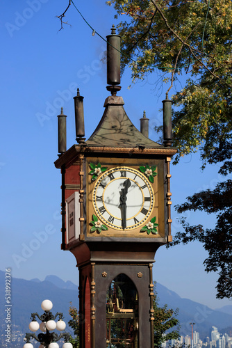 Steam clock in Vancouver.