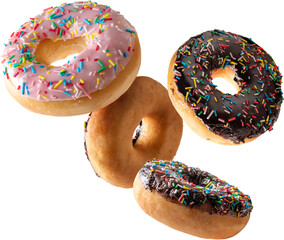 donuts falling