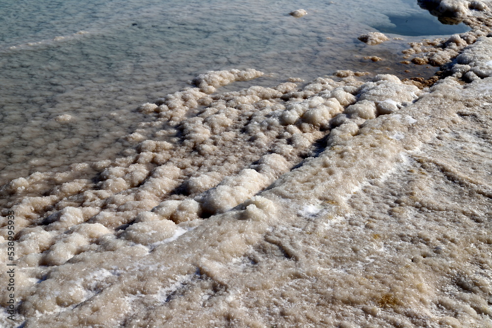Nature and landscapes of the Dead-salty sea. Nature and landscapes of the Dead-salty sea.