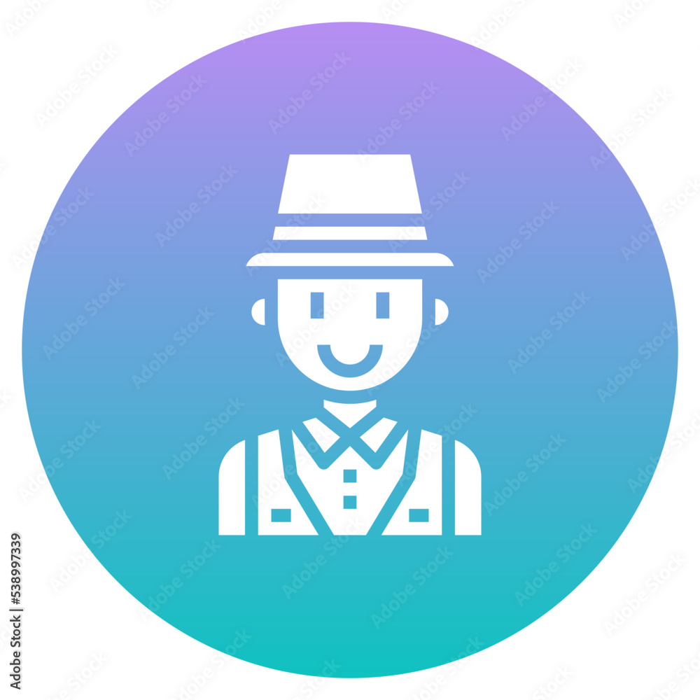 ARCHAEOLOGIST red line icon,linear,outline,graphic,illustration