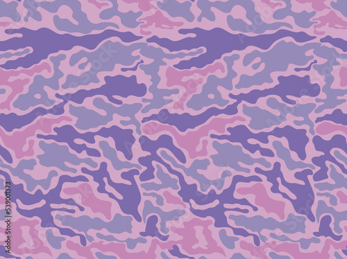 pink camouflage purple spots vector print for girls
