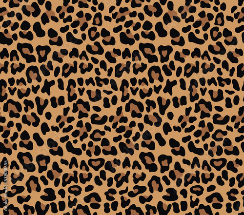  Texture animal print leopard modern seamless pattern for textile