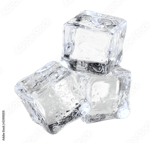 Tableau sur toile ice cubes