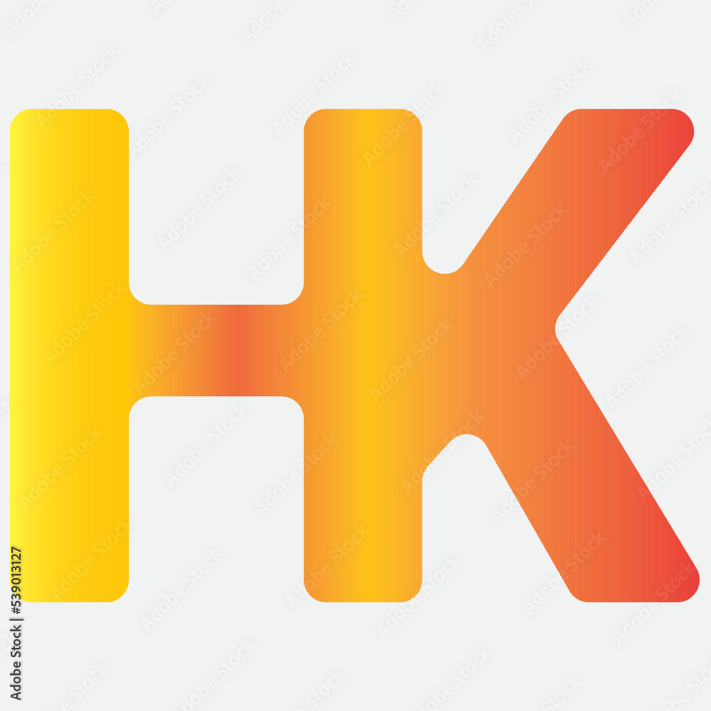 Obraz premium (HK) LETTERMARK LOGO DESIGN