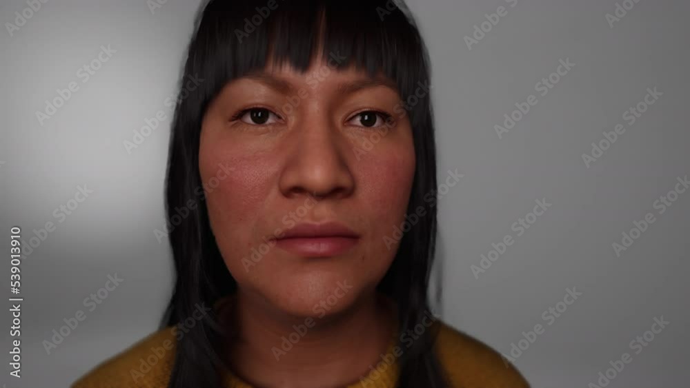 adult Mexican lady portrait in the dark adult Mexican lady portrait in the dark