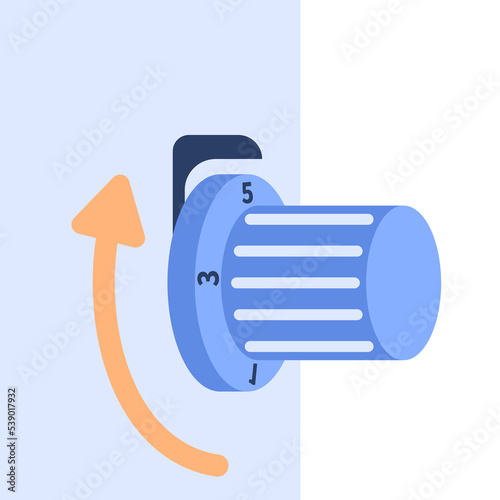 Thermostatic valve of the radiator. Reducing the heat due to high energy prices. Regulating the temperature in the house with a thermostat. Lowering heating costs in winter.