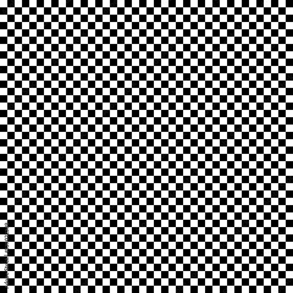 black and white checkered seamless pattern background