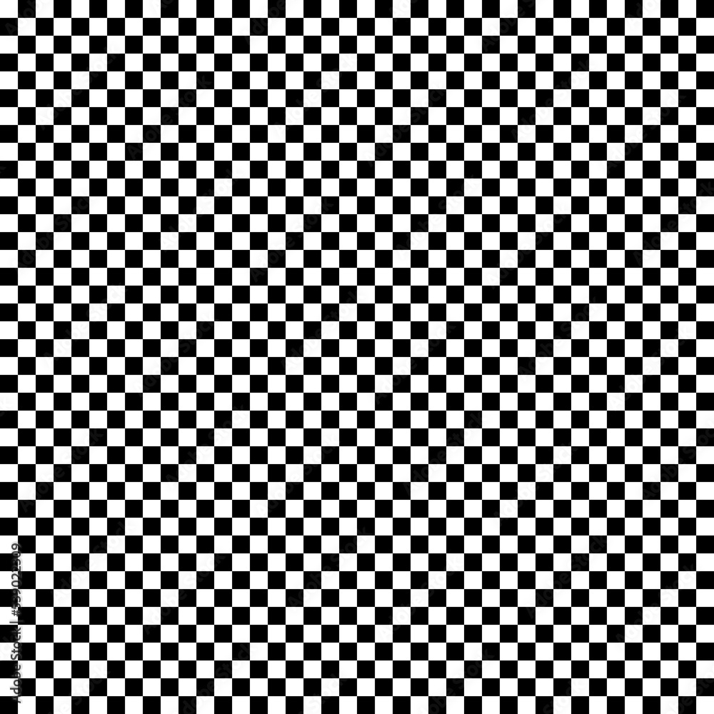 Photo & Art Print black and white checkered seamless pattern background, Indigo Studioz