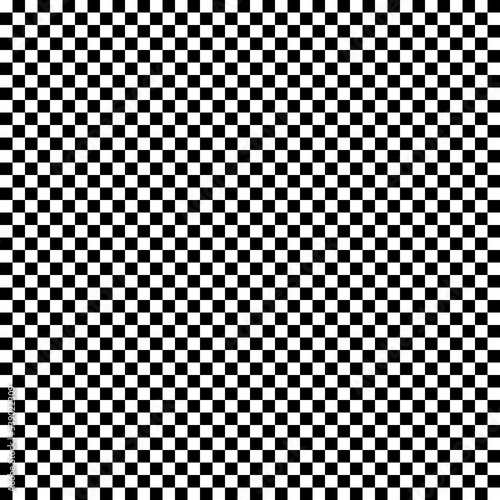 black and white checkered seamless pattern background