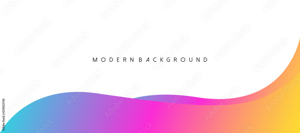 Background with abstract colorful waves Background with abstract colorful waves